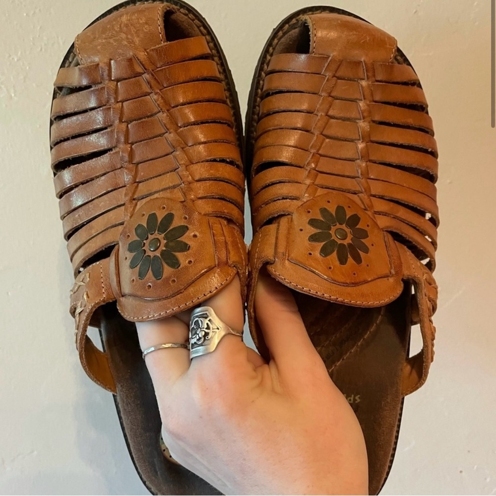 Earth Spirit leather sandals